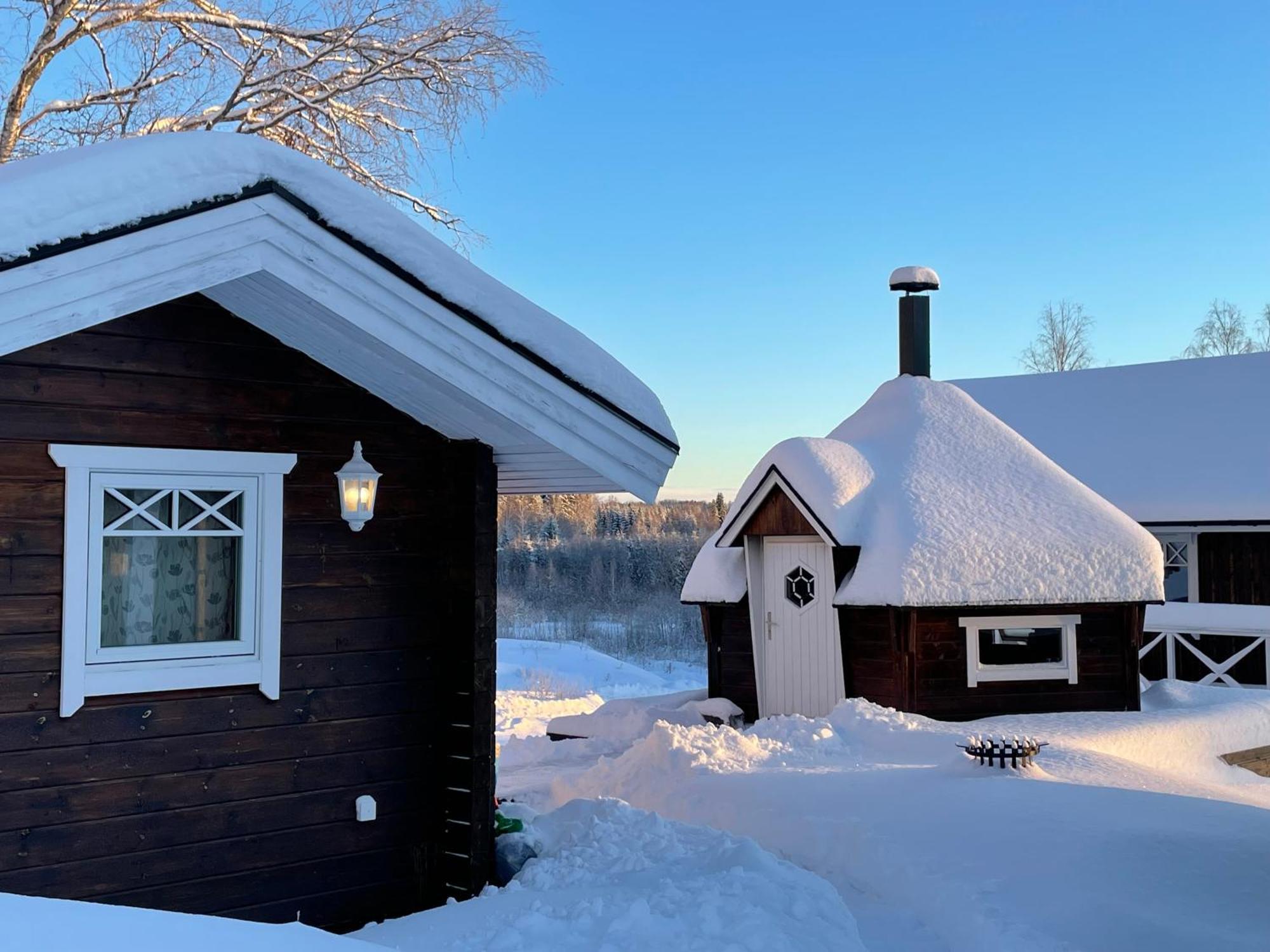 Stuga I Valfjaellet Åmotsfors Exterior foto